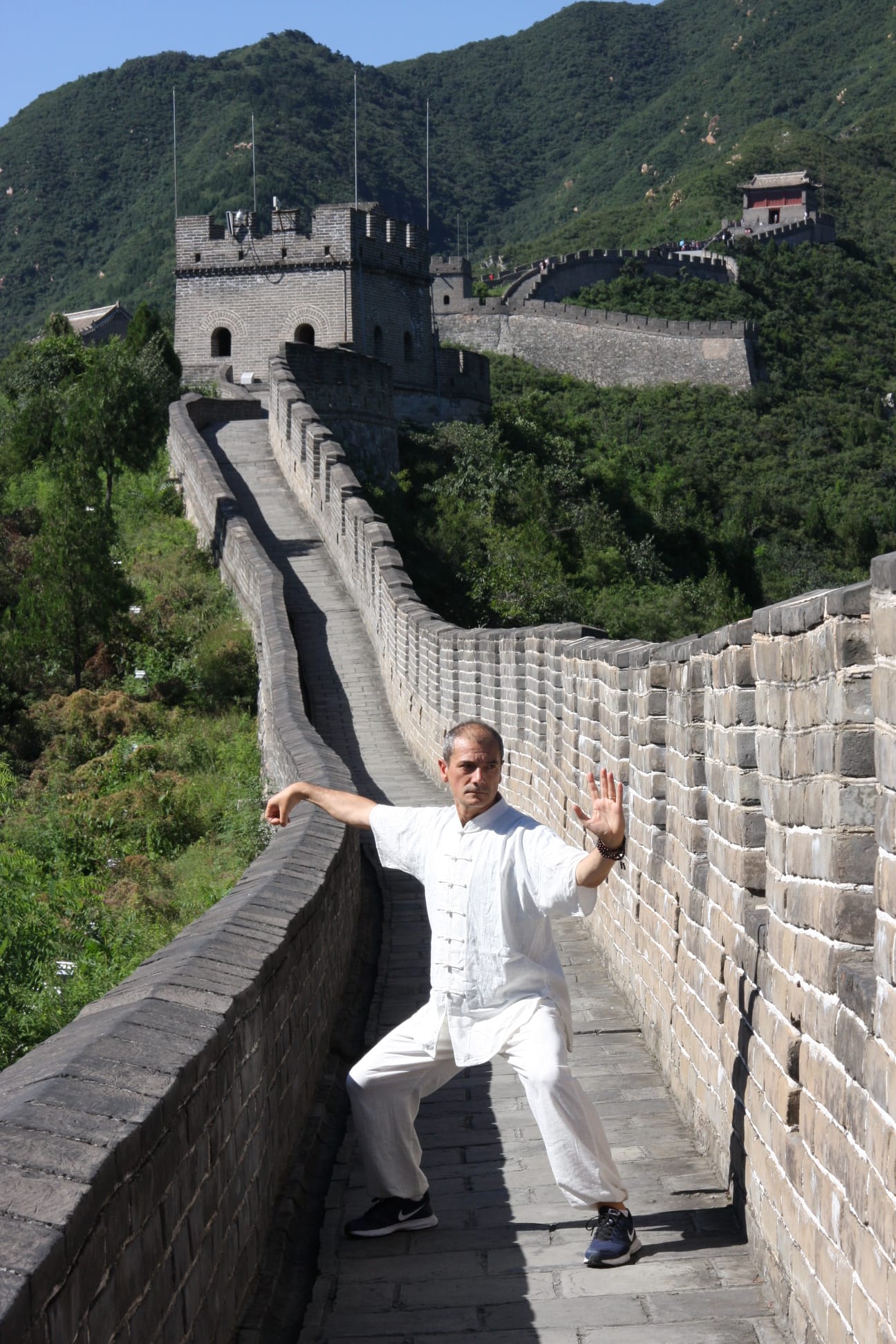 Taiji Quan stile Chen sulla Grande Muraglia cinese