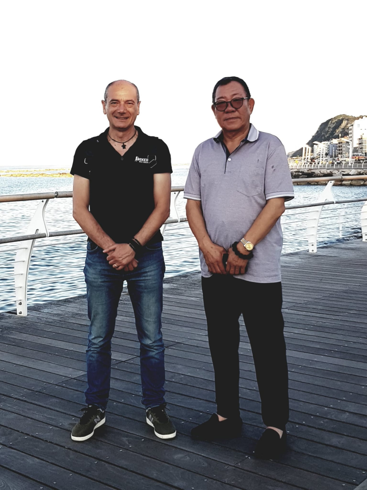 Il Maestro con il G.M° Yang Lin Sheng a Pesaro