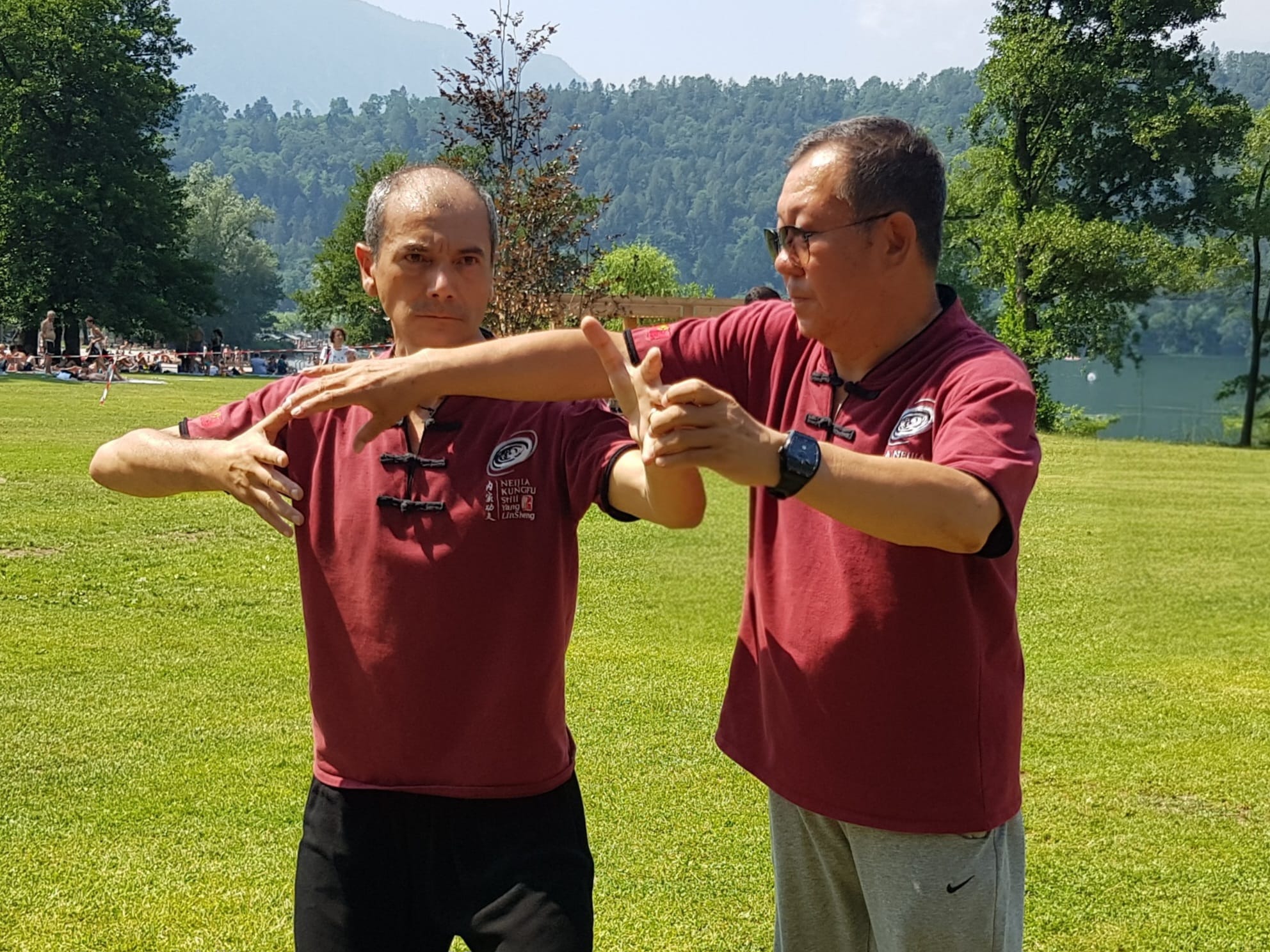 insieme al GM° Yang Lin Sheng