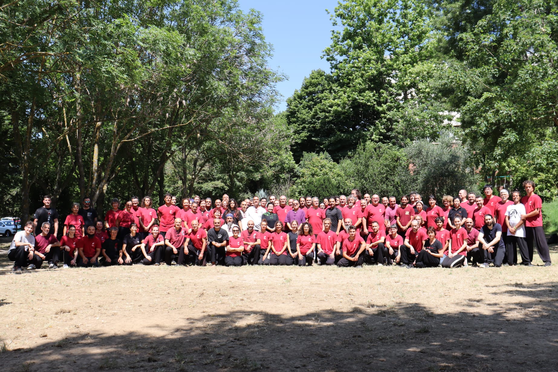Foto di gruppo del raduno inernazionale